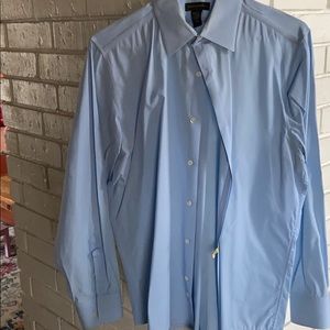 Dress button down Blue sky color